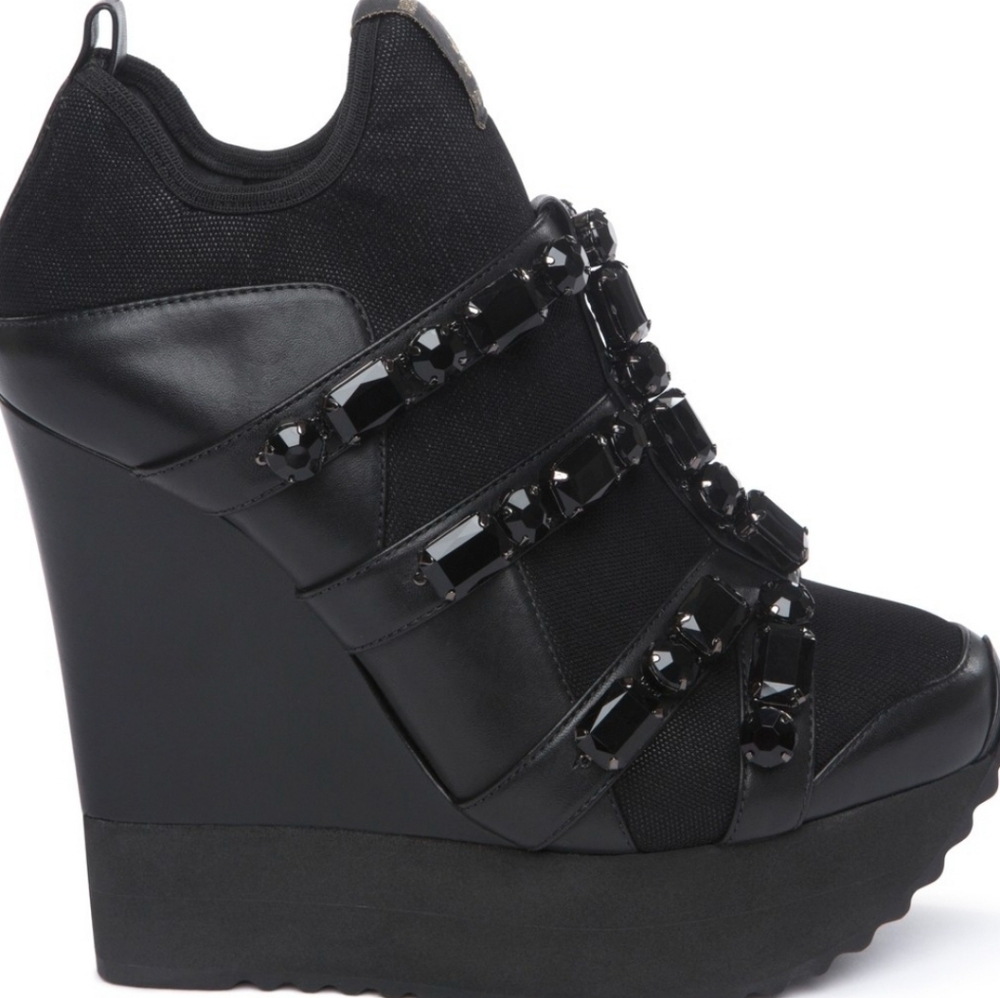 Ruthie Davis Jafar Platform Wedge Sneaker